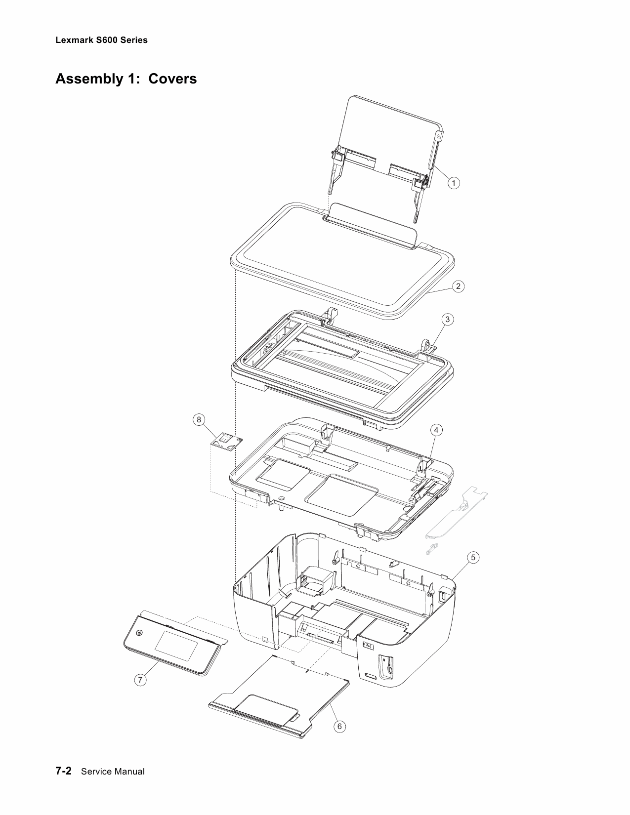 Lexmark All-In-One S600 4446 Service Manual-6